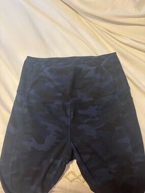 Danskin Navy Blue Camo High-Waist Leggings
